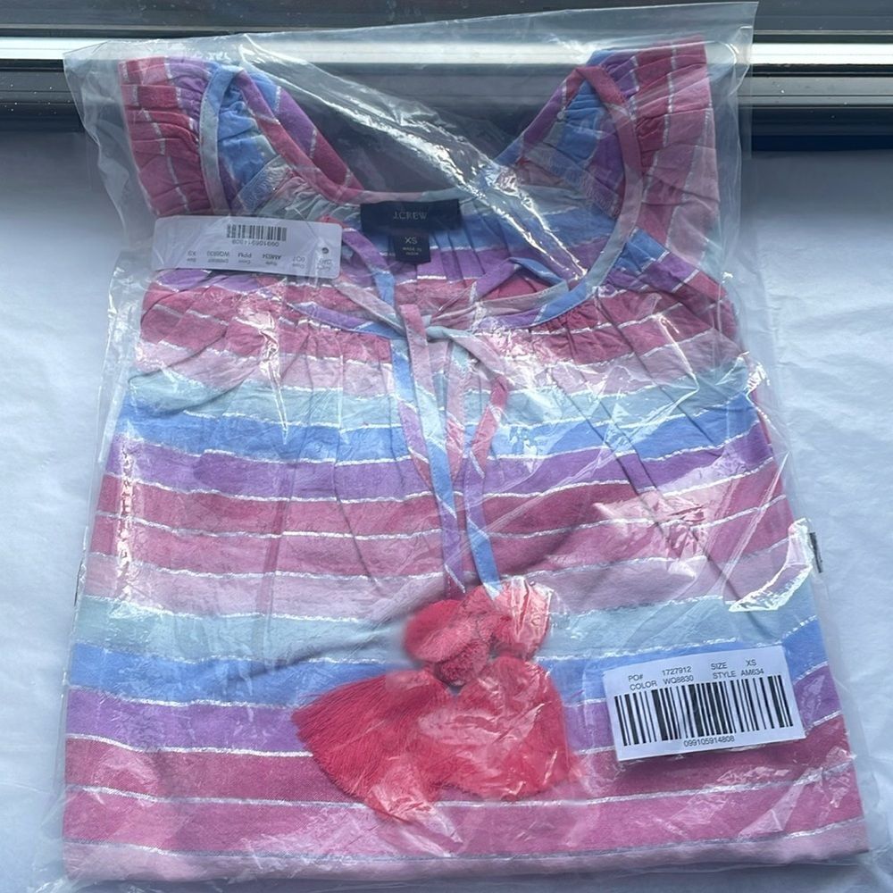 ❤️NWT Cotton J. Crew Top | XS - Picture 3 of 7